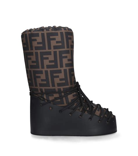 fendi snow boots and matching jacket|fendi rain boots for women.